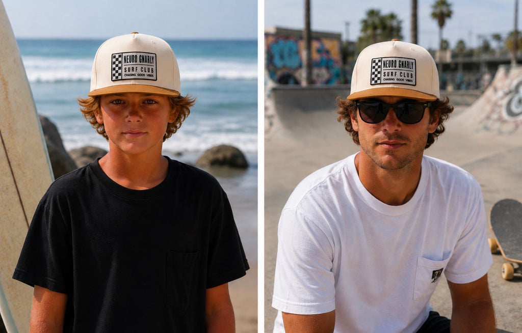 Adult size SnapBack Hat - Neuro Gnarly
