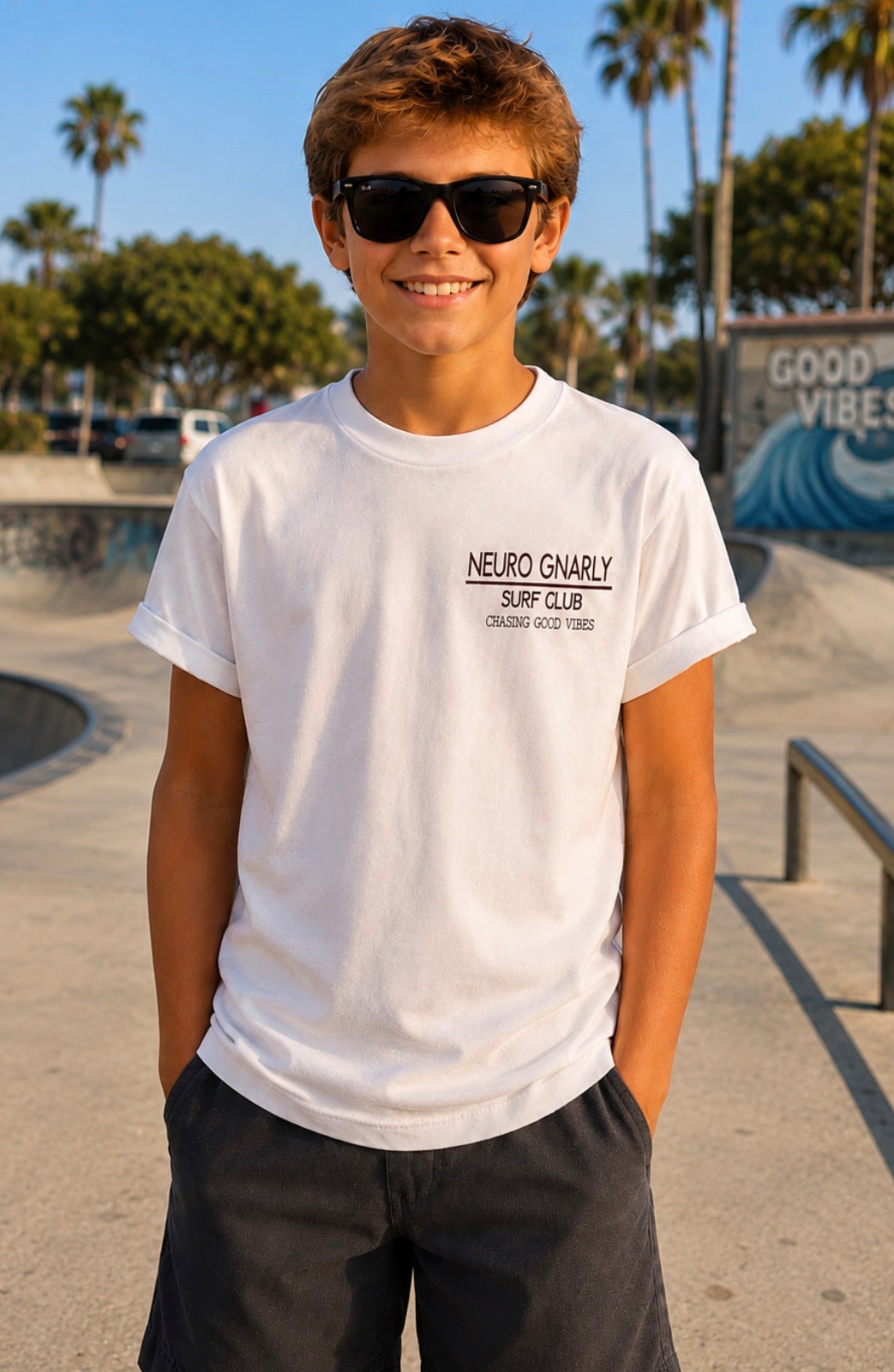 Neuro Gnarly Surf Club Kids Shirt