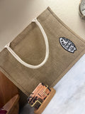 Embrace The Spectrum Burlap Tote