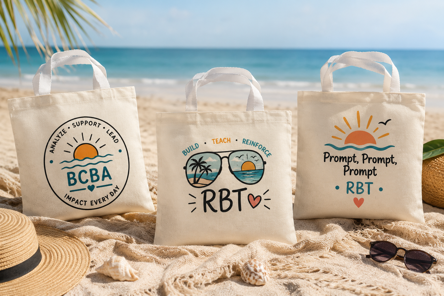Set of 3 ABA - Appreciation bags