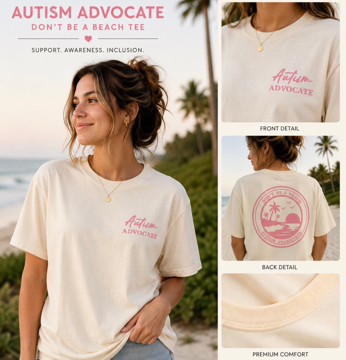 Don’t be a beach - Autism Awareness