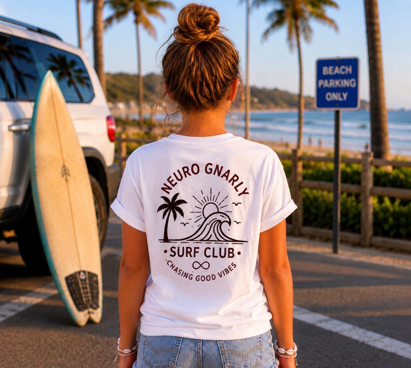 Neuro Gnarly Surf Club Kids Shirt