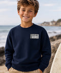 Youth- Neuro Gnarly Surf Club Crewneck Sweatshirt