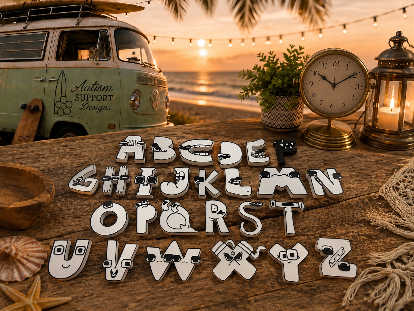 Jaden’s Collection - English Alphabet Set
